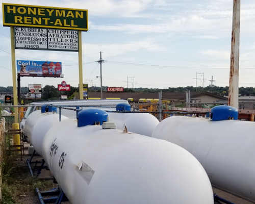 Proanew Propane Refill in Omaha NE | Honeyman Rent-All
