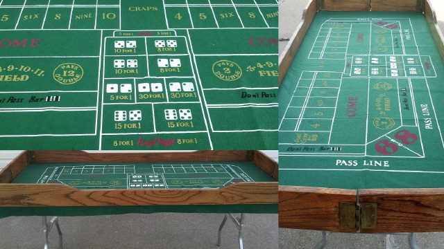 Rental store for CRAPS TABLE     SET in Omaha NE