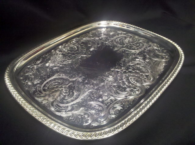 Rental store for TRAY, SIL OBLONG LG BEADED in Omaha NE