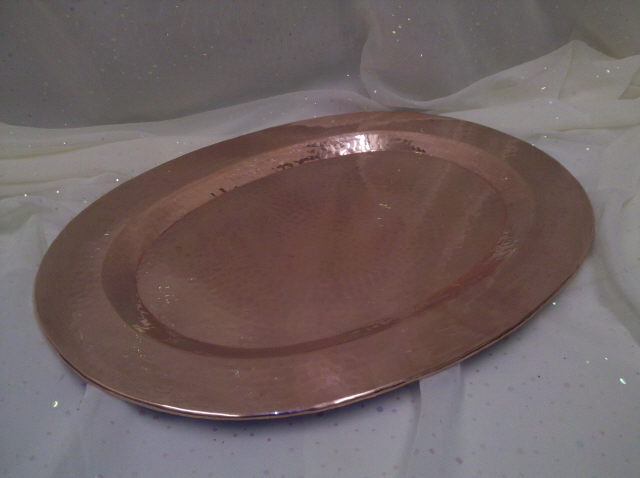 Rental store for TRAY, COPPER OVAL 16  X 20.5 in Omaha NE