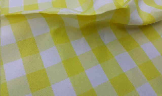 Where to find YELLOW WHITE CHECK LINEN in Omaha