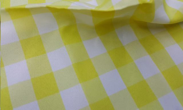 Where to find YELLOW WHITE CHECK LINEN in Omaha