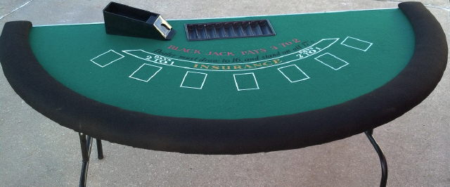 Rental store for BLACKJACK TABLE, DELUXE 72 in Omaha NE