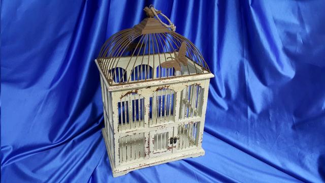 Rental store for CARD HOLDER, RUSTIC BIRD CAGE in Omaha NE