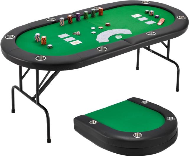 Rental store for OVAL FOLDING TEXAS POKER TABLE in Omaha NE