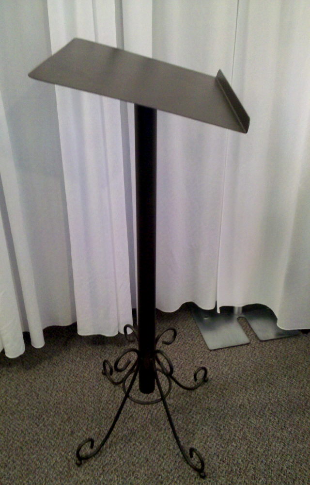 Rental store for FLOOR PODIUM - BRONZE LEATHER in Omaha NE