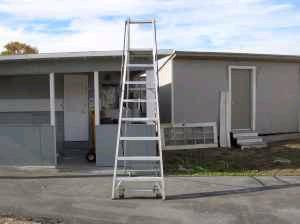 Rental store for PLATFORM LADDER, 6 Ft on Wheels Aluminum in Omaha NE