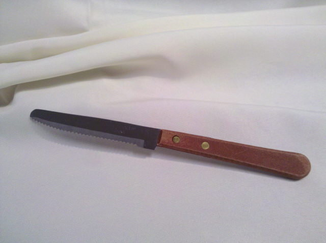 Rental store for KNIFE, STEAK  Brown Handle in Omaha NE