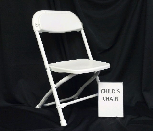 Rental store for CHAIR, CHILDS FOLDING WHITE in Omaha NE