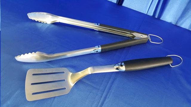 Where to find 2 PC GRILL SETS Tongs Spatula in Omaha