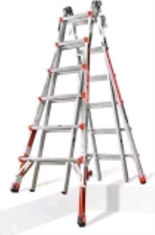 Rental store for ALUMINUM STEP LADDER 11 Ft Adjustable in Omaha NE