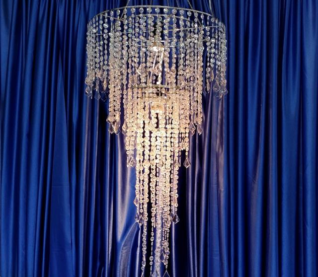 Where to find BEADED CHANDELIER 10 x 3 Ft in Omaha