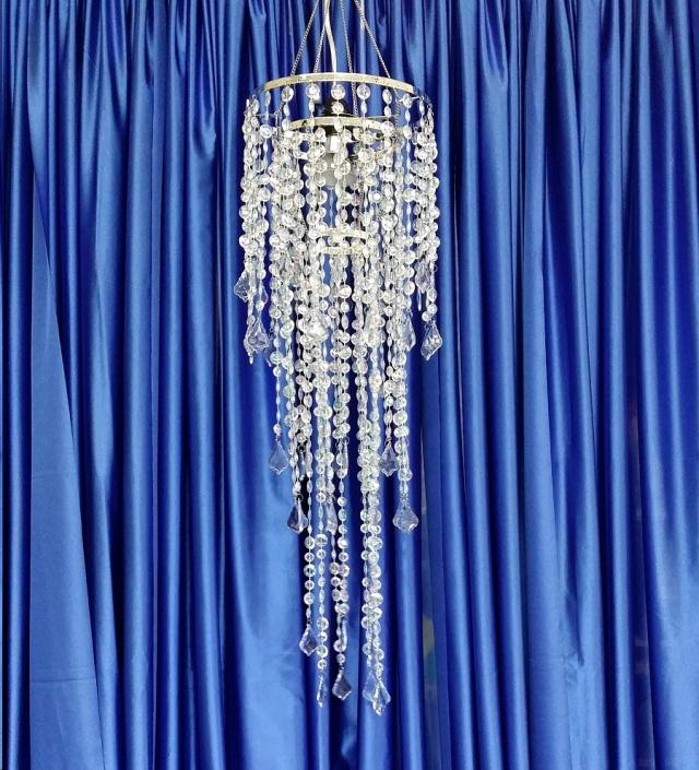 Rental store for BEADED CHANDELIER  10  x 3 Ft in Omaha NE