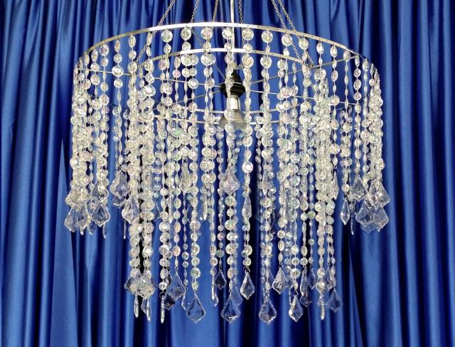 Rental store for BEADED CHANDELIER  24  x 18 in Omaha NE