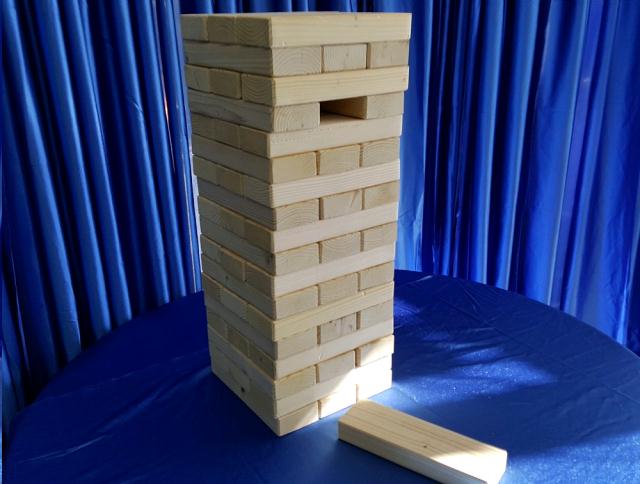 Where to find JENGA GAME LG 52 Pc in Omaha