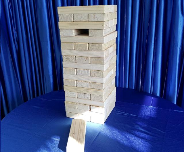 Rental store for JENGA GAME LG  52 Pc in Omaha NE