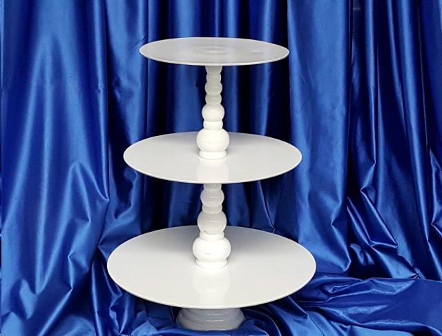 Where to find CUPCAKE STAND, Rd 3-TIER White in Omaha