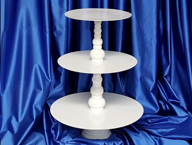 Where to find CUPCAKE STAND, Rd 3-TIER White in Omaha
