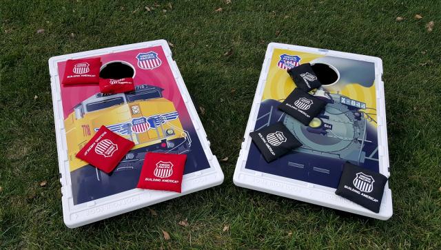 Rental store for YARD TOSS  LOCOMOTIVE  GAME in Omaha NE