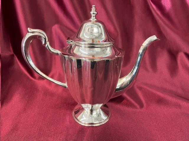 Rental store for COFFEE HAND POT, SILVER  Scallop in Omaha NE