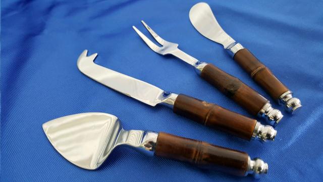 Where to find CHEESE KNIFE SET, BAMBOO 4 Pc in Omaha