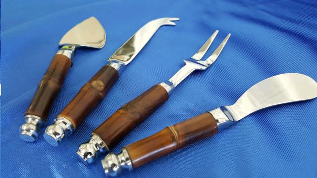 Where to find CHEESE KNIFE SET, BAMBOO 4 Pc in Omaha