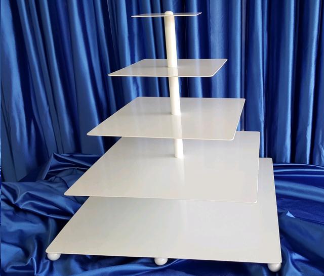Where to find CUPCAKE STAND, SQU White 5-Tier in Omaha