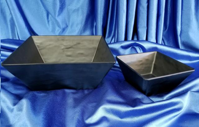Rental store for BOWL, 11.5  FAUX SLATE SQU Black in Omaha NE