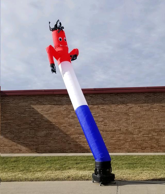 Rental store for AIR DANCER, 20 FT RED, WHT   BLUE in Omaha NE