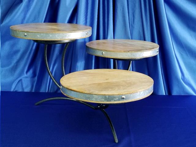 Rental store for RUSTIC WOOD TRAYS  3  W Stand in Omaha NE