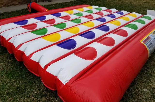 Where to find INFLATABLE TWISTER GAME in Omaha