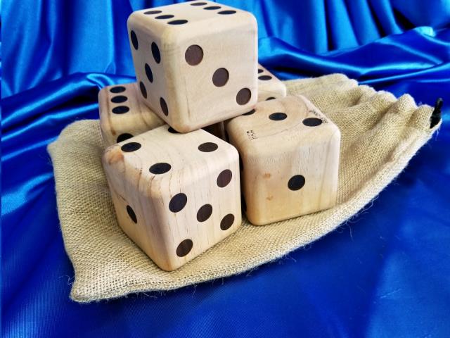 Where to find DICE GAME IN A BURLAP BAG in Omaha