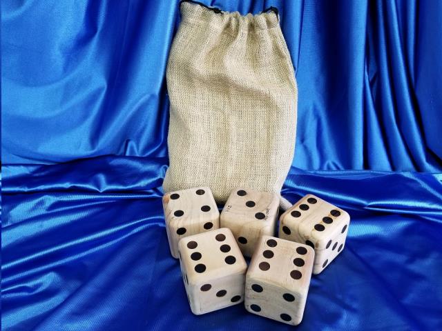 Where to find DICE GAME IN A BURLAP BAG in Omaha