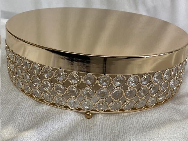 Where to find CAKE STAND, Gold Sparkle 13.5 Rd in Omaha