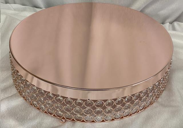 Rental store for CAKE STND, Rose Gold Sprkl 15.5  Rd in Omaha NE