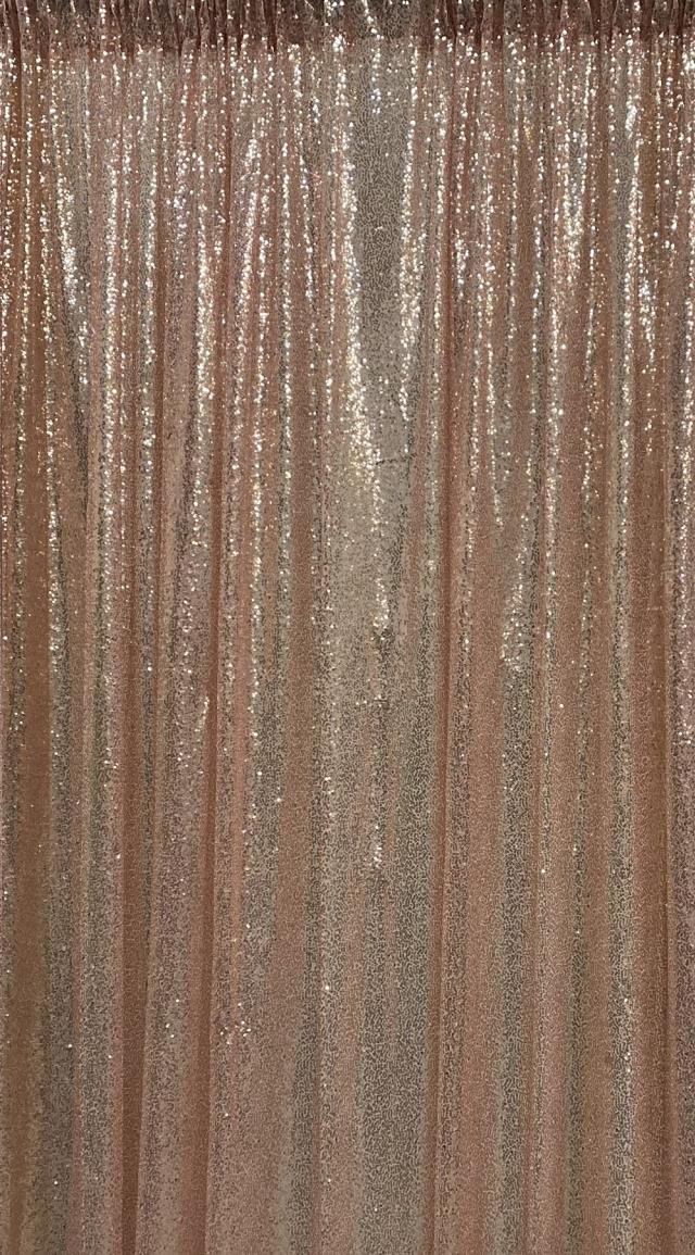 Where to find SEQUIN DRAPE, ROSE GOLD 8 Ft in Omaha