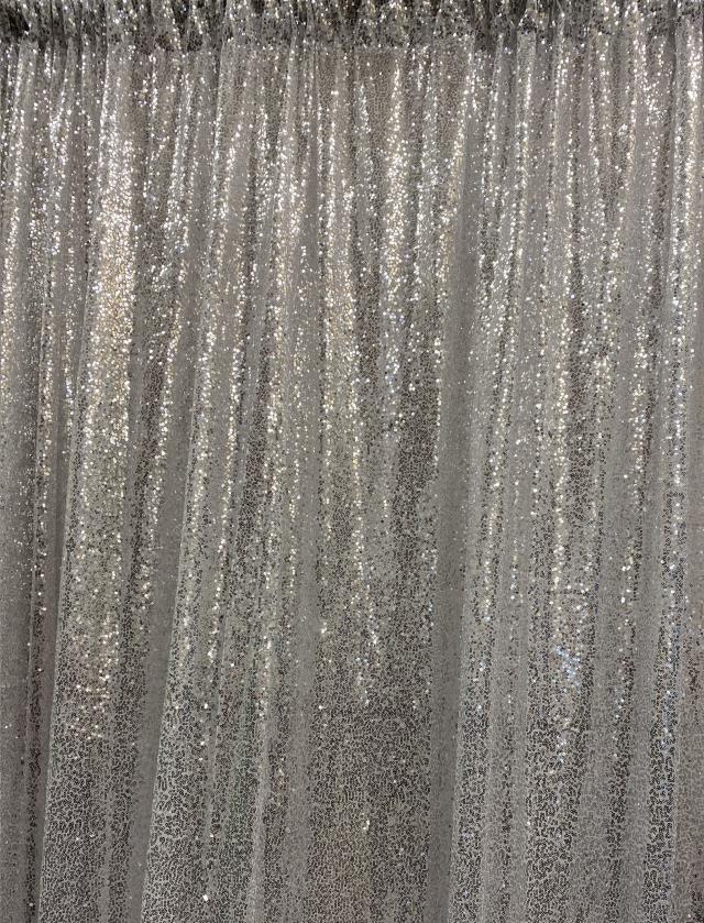 Where to find SEQUIN DRAPE, SILVER 8 Ft in Omaha