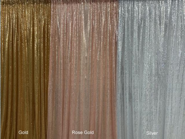 Where to find SEQUIN DRAPE, SILVER 8 Ft in Omaha