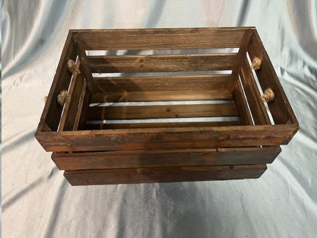 Where to find RECLAIMED WOOD CRATE Lg in Omaha