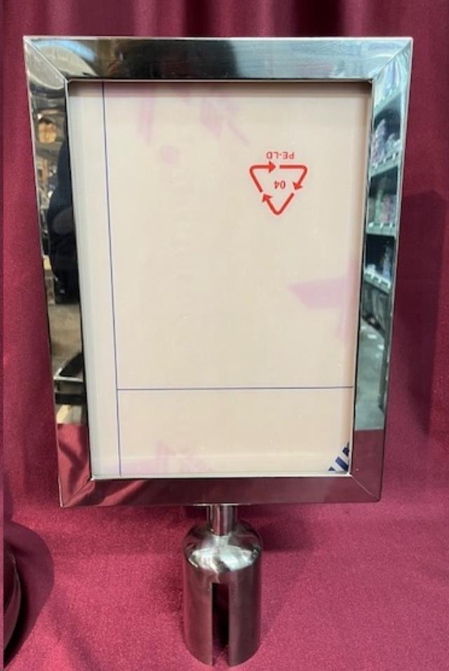 Rental store for SS SIGN HOLDER FOR RETRACTABLE in Omaha NE