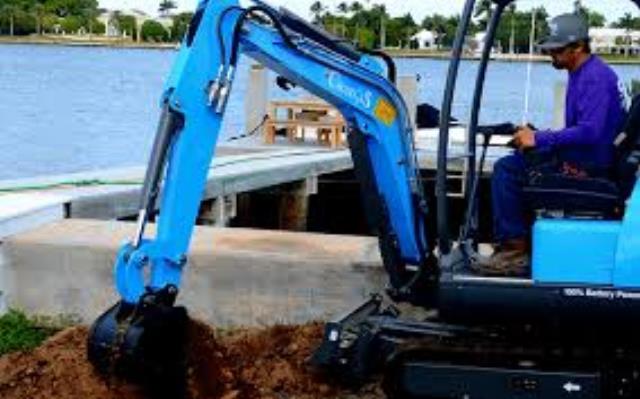 Where to find CRAWLER BACKHOE, 7 FT Dig Battery in Omaha