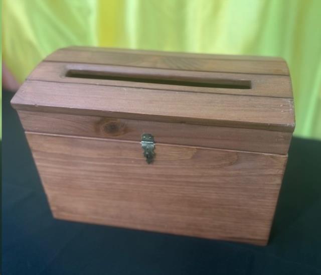 Where to find WOOD CHEST CARD HOLDER in Omaha