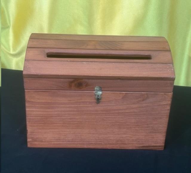 Rental store for WOOD CHEST CARD HOLDER in Omaha NE