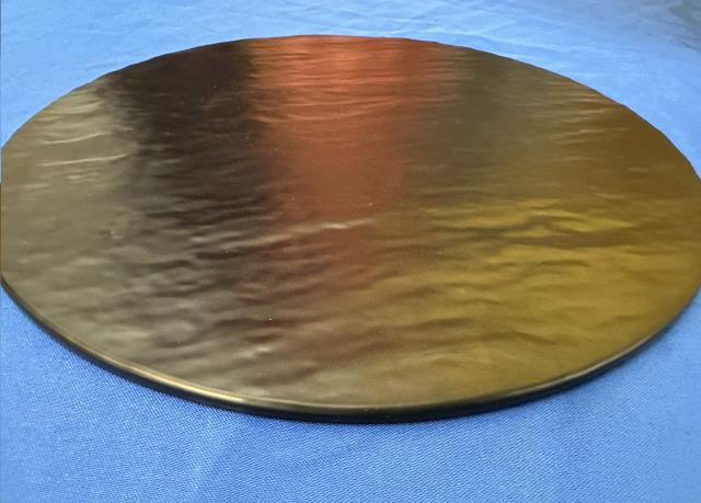 Where to find PLATTER, 13 RD FAUX SLATE Black in Omaha