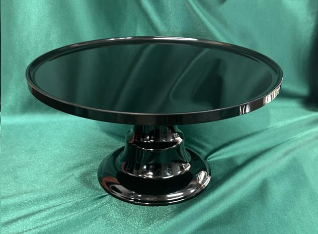 Rental store for PEDESTAL, CAKE STAND BLACK 13.75 in Omaha NE