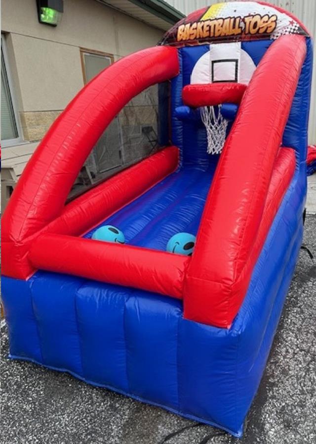 Where to find INFLATABLE BASKETBALL TOSS in Omaha