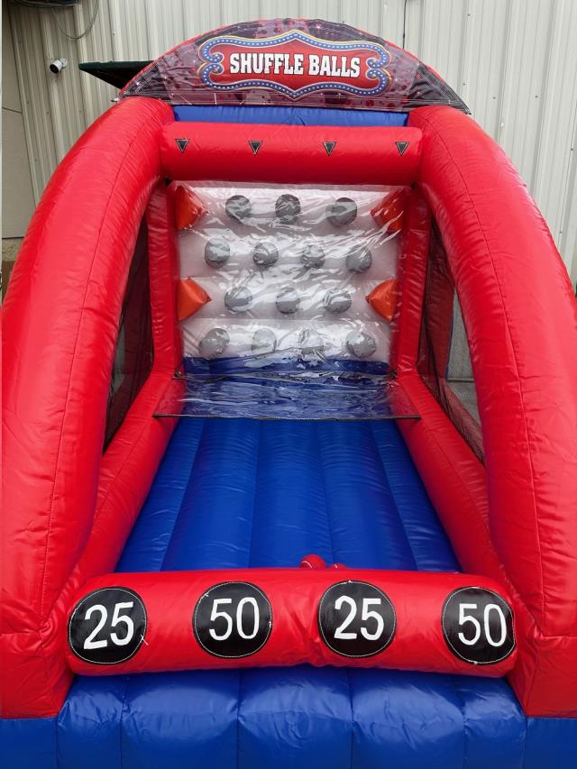 Rental store for INFLATABLE SHUFFLE BALL GAME in Omaha NE