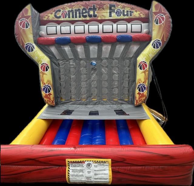 Rental store for INFLATABLE BASKETBALL CONNECT 4 in Omaha NE