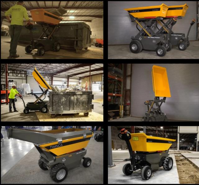 Rental store for WHEELBARROW Electric high-tip dumper in Omaha NE