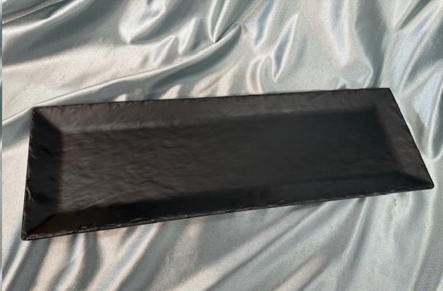 Rental store for PLATTER, 7  X 21  FAUX SLATE Black in Omaha NE